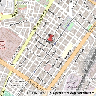 Mappa Via Luciano Manara, 65, 98123 Messina, Messina (Sicilia)