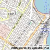 Mapa Messina