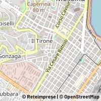 Mapa Messina