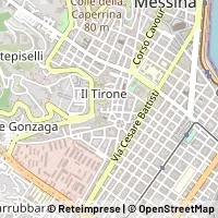 Mapa Messina