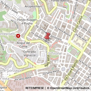 Mappa Via Giovanni Pascoli, 1, 98123 Messina, Messina (Sicilia)