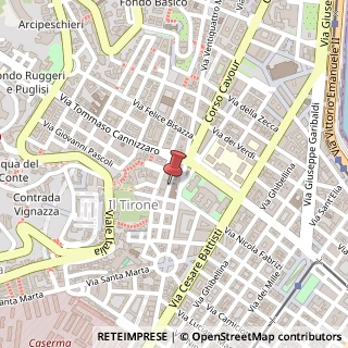 Mappa Via della Giuliana, 18, 98123 Messina, Messina (Sicilia)