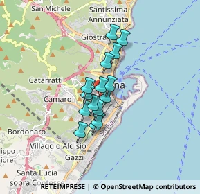 Mappa Via Tommaso Cannizzaro, 98122 Messina ME, Italia (1.21)