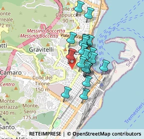 Mappa Via Tommaso Cannizzaro, 98122 Messina ME, Italia (0.6875)