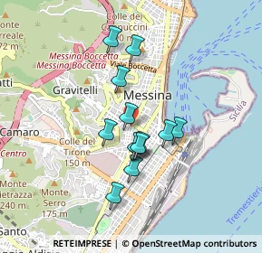Mappa Via Pietro Canisio, 98123 Messina ME, Italia (0.74923)