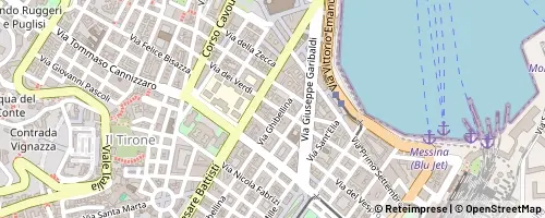 Mappa Messina