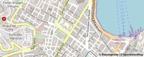 Mappa Messina