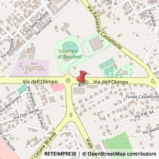 Mappa Viale dell'Olimpo, 24, 90149 Palermo, Palermo (Sicilia)
