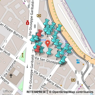 Mappa Via I Settembre, 98122 Messina ME, Italia (0.04414)