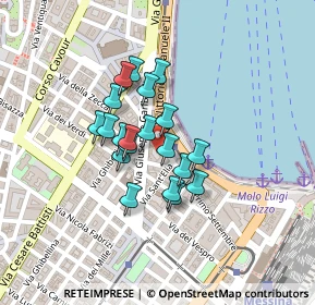 Mappa Via San Giuseppe, 98122 Messina ME, Italia (0.1645)