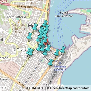 Mappa Via I Settembre, 98122 Messina ME, Italia (0.3385)