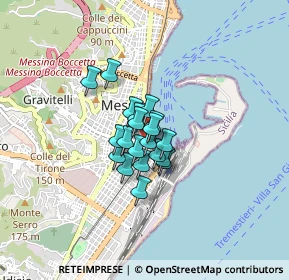Mappa Via Darsena, 98122 Messina ME, Italia (0.492)