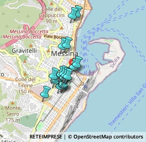 Mappa Via Darsena, 98122 Messina ME, Italia (0.69556)