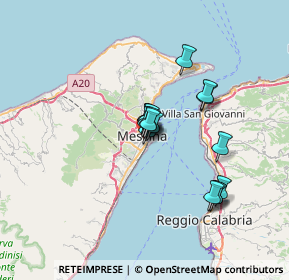 Mappa Via Darsena, 98122 Messina ME, Italia (5.21125)