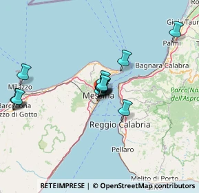 Mappa Via Darsena, 98122 Messina ME, Italia (12.81143)