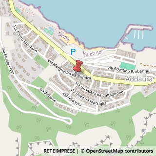 Mappa Via Margherito da Brindisi, 61, 90149 Palermo, Palermo (Sicilia)