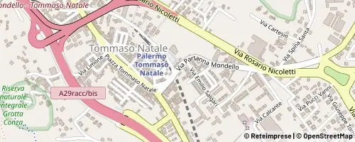 Mappa Palerme