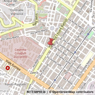Mappa Via Cesare Battisti, 10, 98123 Messina ME, Italia, 98122 Messina, Messina (Sicilia)