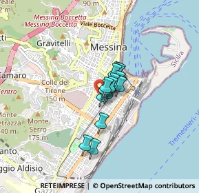 Mappa Via Centonze, 98124 Messina ME, Italia (0.46067)