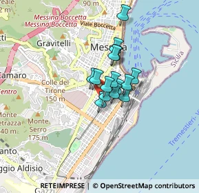 Mappa Via Centonze, 98124 Messina ME, Italia (0.508)