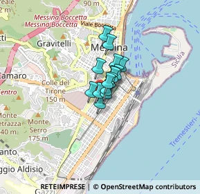 Mappa Via Centonze, 98124 Messina ME, Italia (0.39133)