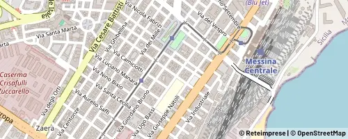 Mappa Messina