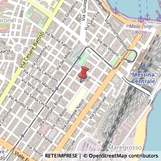 Mappa Via Maddalena, 28, 98123 Messina, Messina (Sicilia)