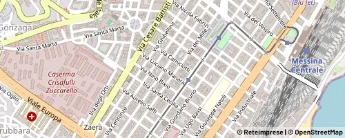 Mappa Messina