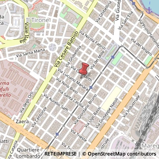 Mappa Via dei Mille, 188, 98123 Messina, Messina (Sicilia)