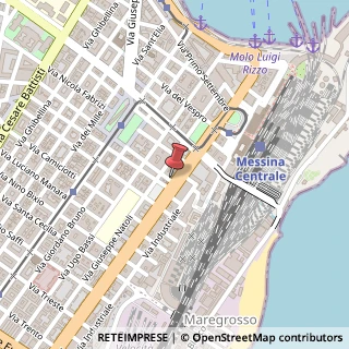 Mappa Via XXVII Luglio, 6, 98123 Messina, Messina (Sicilia)