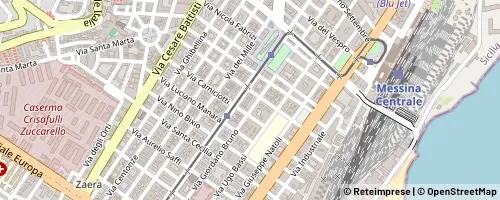 Mappa Messina