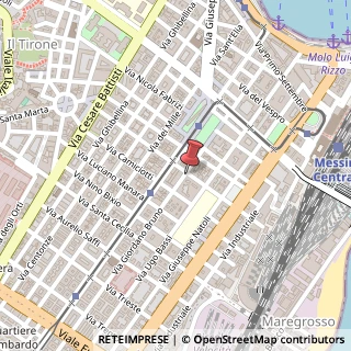 Mappa Via Palermo, 59, 98100 Messina, Messina (Sicilia)