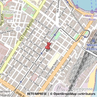 Mappa Via Camiciotti,  35, 98123 Messina, Messina (Sicilia)