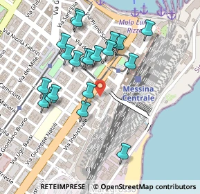 Mappa Via Torino, 98123 Messina ME, Italia (0.256)