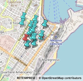Mappa Via Giuseppe Natoli, 98122 Messina ME, Italia (0.3585)