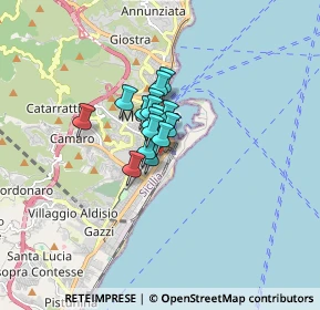 Mappa Via Giuseppe Natoli, 98122 Messina ME, Italia (0.85938)
