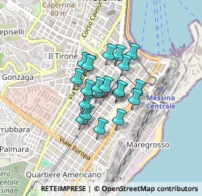 Mappa Via dei Mille, 98123 Messina ME, Italia (0.287)