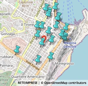 Mappa Via dei Mille, 98123 Messina ME, Italia (0.4705)