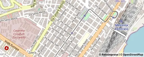 Mappa Messina