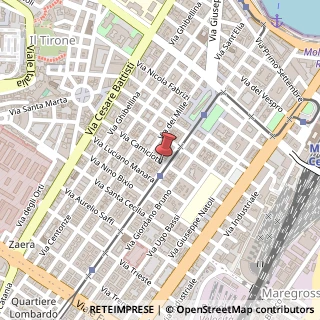 Mappa Viale San Martino,  116, 98123 Messina, Messina (Sicilia)