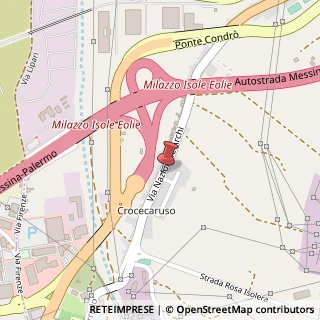 Mappa Via Marina Archi, 44, 98044 San Filippo del Mela, Messina (Sicilia)