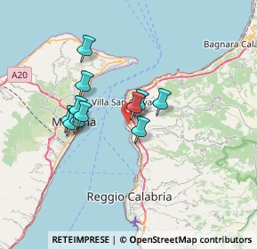 Mappa Via Garibaldini, 89135 Reggio di Calabria RC, Italia (5.94)