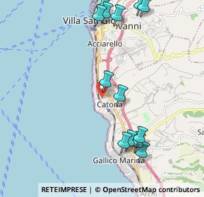 Mappa Via Garibaldini, 89135 Reggio di Calabria RC, Italia (2.68231)