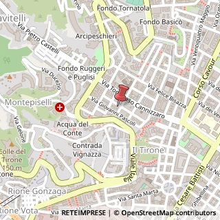 Mappa Via Stefano Protonotaro, 4, 98123 Messina, Messina (Sicilia)