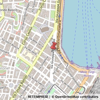 Mappa Via G. Garibaldi, 71, 98122 Messina, Messina (Sicilia)