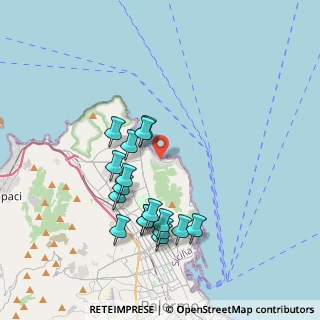 Mappa Porto Addaura Roosevelt, 90142 Palermo PA, Italia (4.02)