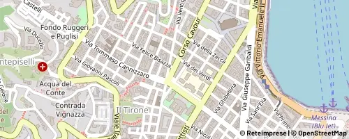 Mappa Messina