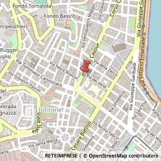 Mappa Corso Cavour, 30, 98122 Messina, Messina (Sicilia)