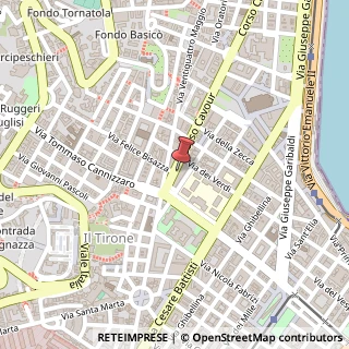 Mappa Corso Cavour, 20, 98122 Messina, Messina (Sicilia)