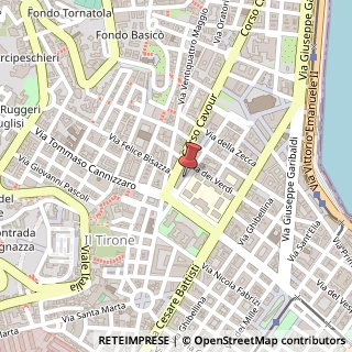 Mappa Via Giacomo Venezian, 23, 98122 Messina, Messina (Sicilia)